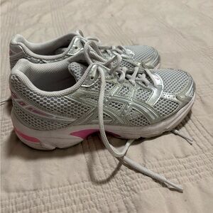 Asics Women's Athletic Shoes - Gray and Pink